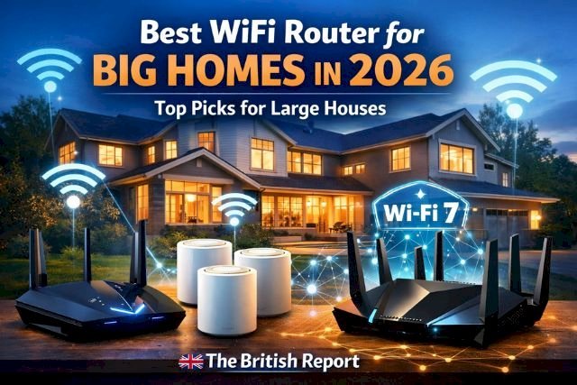 Best WiFi Router for Big Homes in 2026: Top Picks for Large Houses