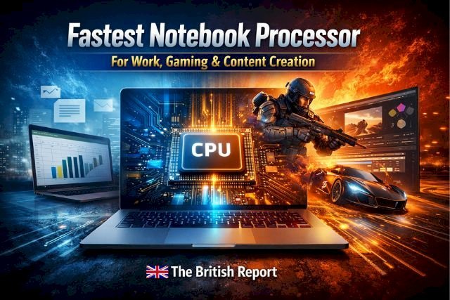 Fastest Notebook Processor for Work, Gaming & Content Creation (2026 Guide)