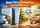 Tower Fan vs Pedestal Fan: Which One Should You Buy in 2026?