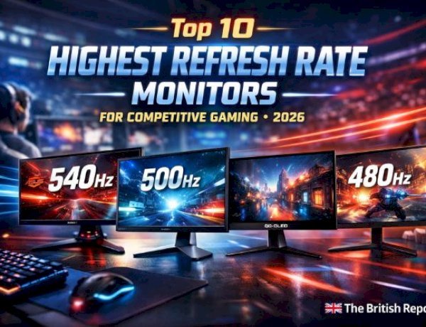 Top 10 Highest Refresh Rate Monitors for Competitive Gaming