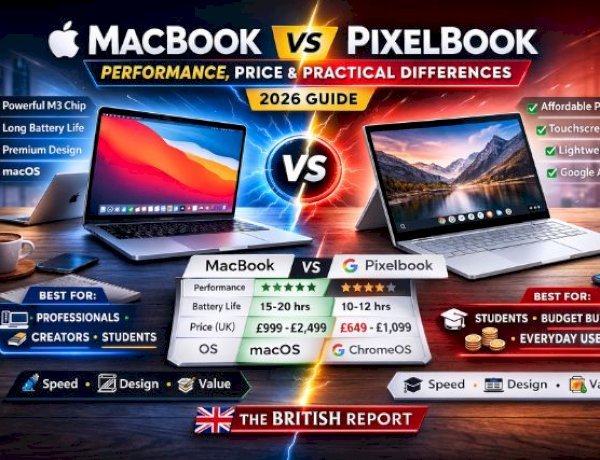 MacBook vs Pixelbook – Performance, Price & Practical Differences (2026 Guide)