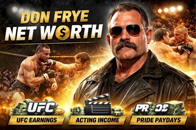 Don Frye Net Worth, UFC Career Earnings & Income Sources (2026 Update)