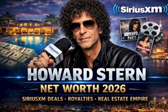 Howard Stern Net Worth 2026: SiriusXM Contracts, Royalties & Media Empire