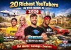 20 Richest YouTubers in the World (2026) – Net Worth, Earnings & Empire Breakdown