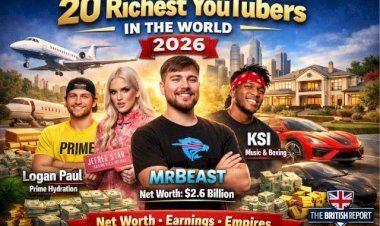 20 Richest YouTubers in the World (2026) – Net Worth, Earnings & Empire Breakdown