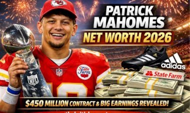 Patrick Mahomes Net Worth 2026: Salary, $450M Contract & How He Makes Millions Every Year