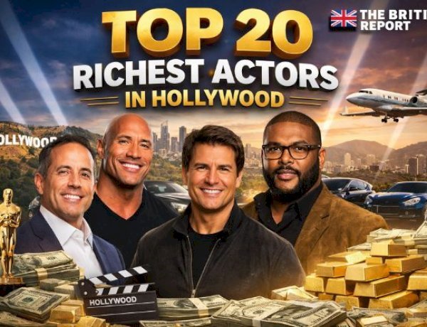 Top 20 Richest Actors in Hollywood (2026): Net Worth, Careers & How They Built Their Fortunes