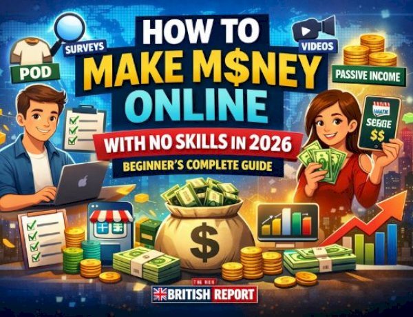 How to Make Money Online With No Skills in 2026 (Beginner’s Complete Guide)