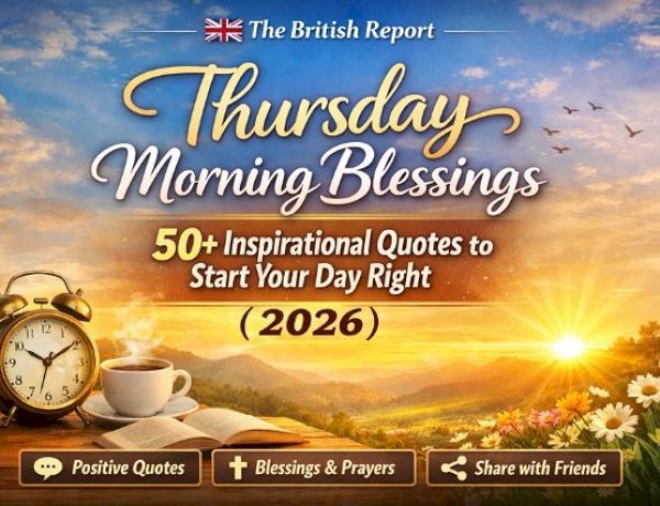 Thursday Morning Blessings: 50+ Inspirational Quotes to Start Your Day Right (2026)