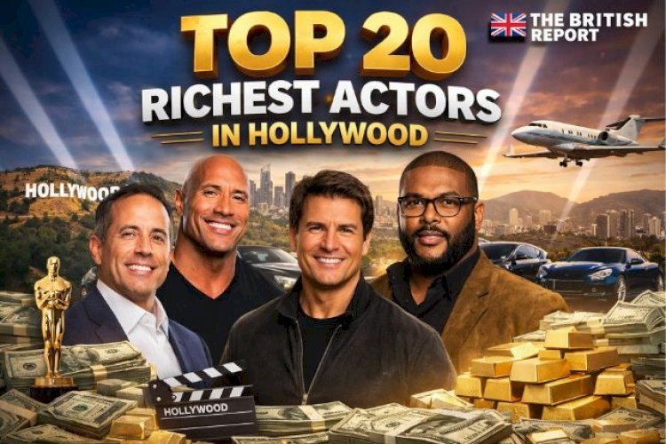 Top 20 Richest Actors in Hollywood (2026): Net Worth, Careers & How They Built Their Fortunes