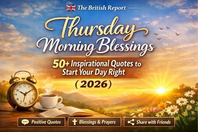 Thursday Morning Blessings: 50+ Inspirational Quotes to Start Your Day Right (2026)