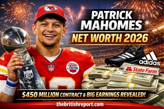 Patrick Mahomes Net Worth 2026: Salary, $450M Contract & How He Makes Millions Every Year