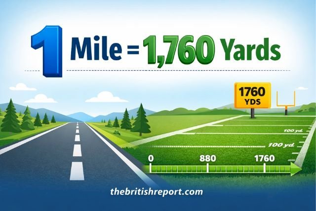 How Many Yards in a Mile? (Exact Answer + Easy Conversion Chart 2026)