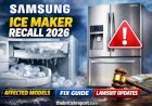 Samsung Ice Maker Recall 2026: Full List of Affected Models & Fix Guide