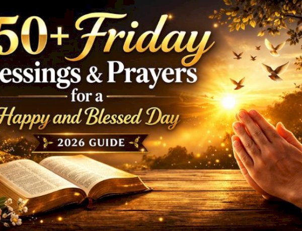 50+ Friday Blessings and Prayers for a Happy and Blessed Day