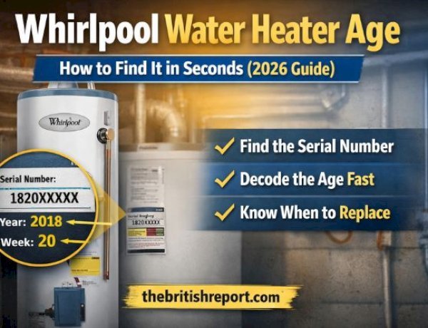 Whirlpool Water Heater Age: How to Find It in Seconds (2026 Guide)