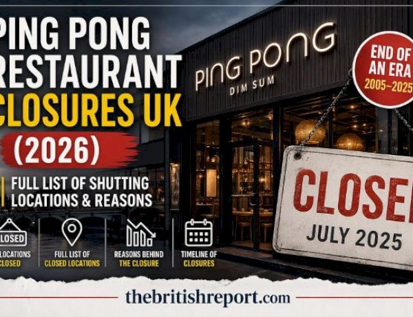 Ping Pong Restaurant Closures UK (2026): Full List of Shutting Locations & Reasons