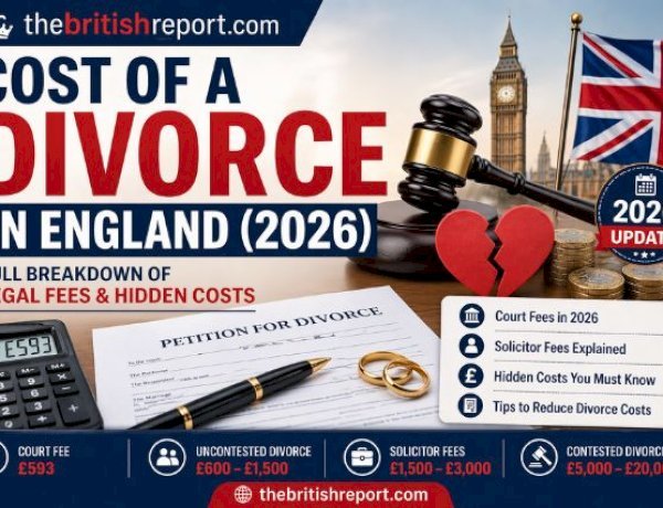 Cost of a Divorce in England (2026): Full Breakdown of Legal Fees & Hidden Costs