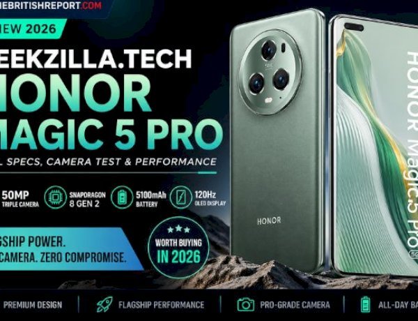 Geekzilla.tech Honor Magic 5 Pro Review (2026): Full Specs, Camera Test & Performance