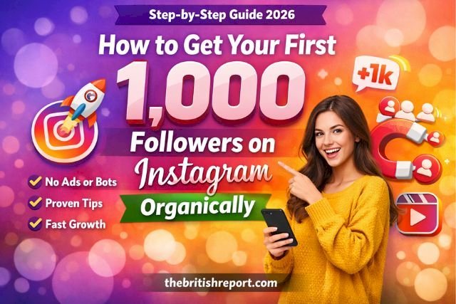How to Get Your First 1000 Followers on Instagram Organically (Step-by-Step Guide 2026)