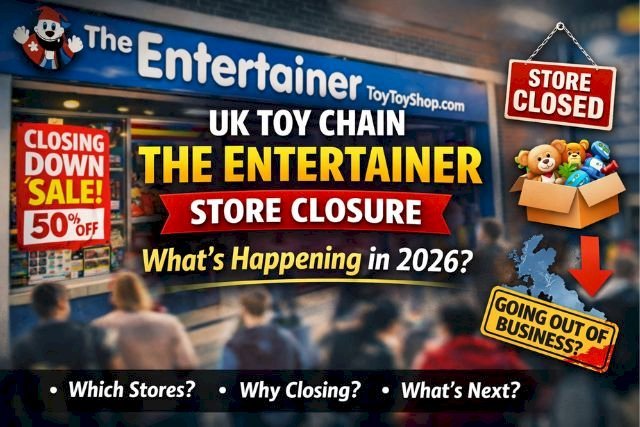 UK Toy Chain Entertainer Store Closure: What’s Happening in 2026?