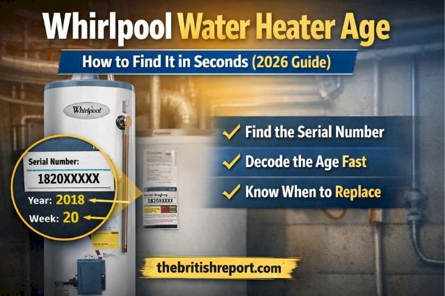 Whirlpool Water Heater Age: How to Find It in Seconds (2026 Guide)