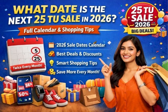 What Date Is the Next 25 Tu Sale in 2026? Full Calendar & Shopping Tips