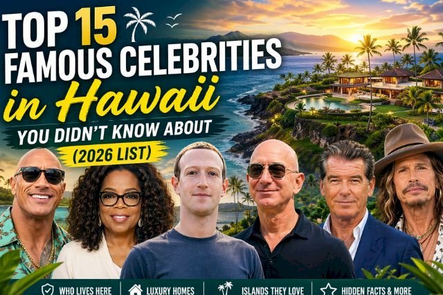 Top 15 Famous Celebrities in Hawaii You Didn’t Know About (2026 List)