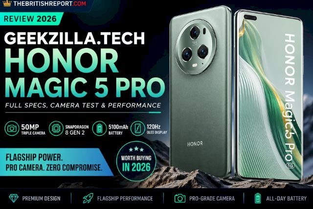 Geekzilla.tech Honor Magic 5 Pro Review (2026): Full Specs, Camera Test & Performance