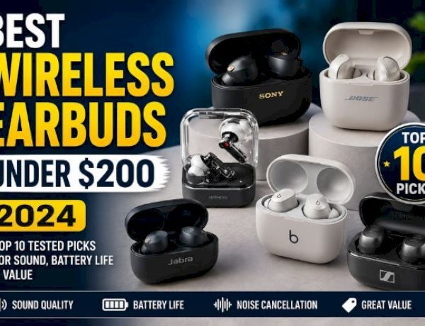 Best Wireless Earbuds Under 200 Dollars 2024: Top 10 Tested Picks for Sound, Battery Life & Value