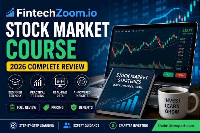 FintechZoom.io Stock Market Course (2026): Full Review, Pricing & Benefits