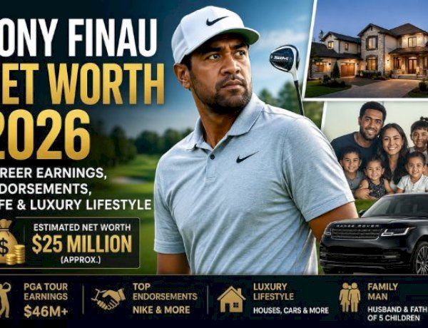 Tony Finau Net Worth 2026: Career Earnings, Endorsements, Wife & Luxury Lifestyle