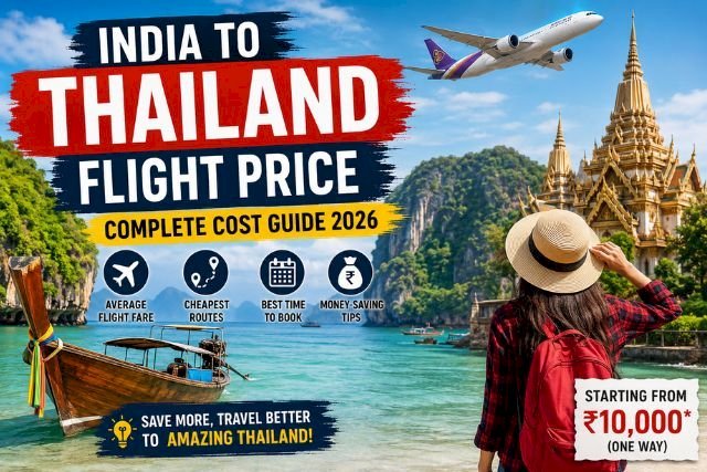India to Thailand Flight Price in 2026: Complete Cost Guide, Cheapest Routes & Booking Tips
