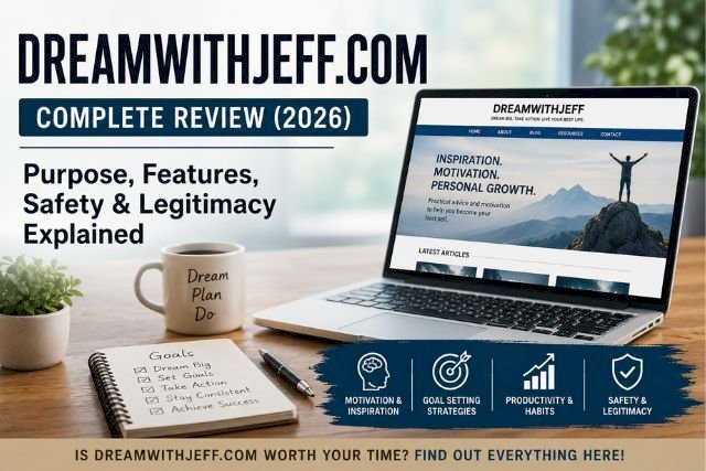 What Is DreamWithJeff.com? Purpose, Features, Safety & Complete Review (2026)