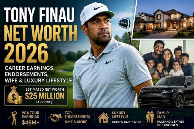 Tony Finau Net Worth 2026: Career Earnings, Endorsements, Wife & Luxury Lifestyle
