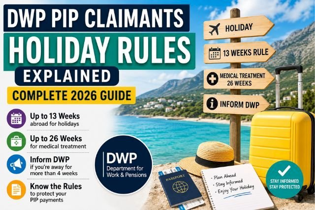 DWP PIP Claimants Holiday Rules Explained: Complete 2026 Guide