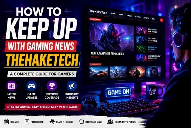 How to Keep Up with Gaming News TheHakeTech: A Complete Guide for Gamers (2026)